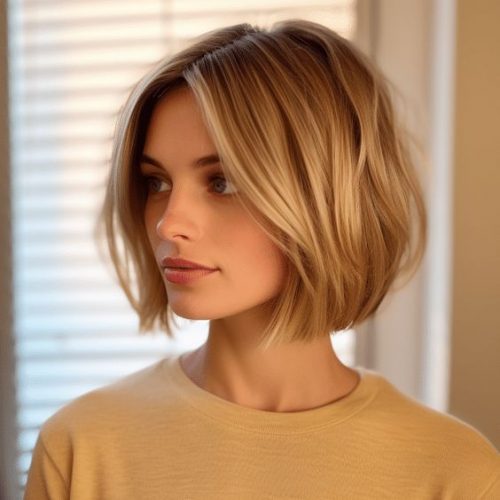 2024 Messy Bob Haircut Trends Choppy Layers Bangs And Confidence   18 9 500x500 