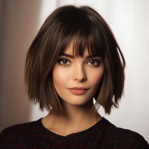 2024 Messy Bob Haircut Trends Choppy Layers Bangs And Confidence   3 11 500x500 