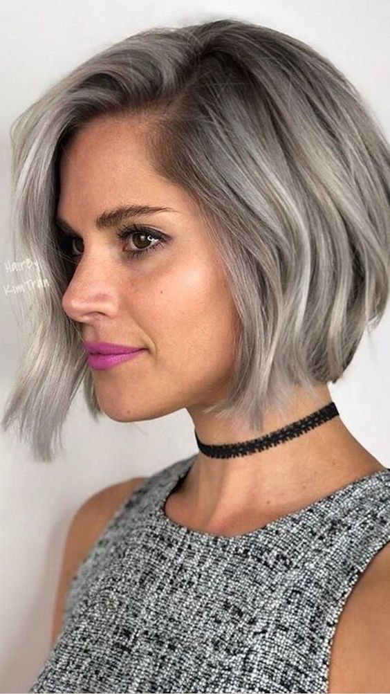 Top 19 Asymmetrical Bob Haircuts For 2024 Trendy Styles For Every Face   3 4 