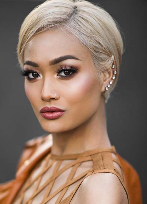 2024's Top 19 Glam Haircuts: Bold Pixie, Retro Styles & Hollywood Glamour