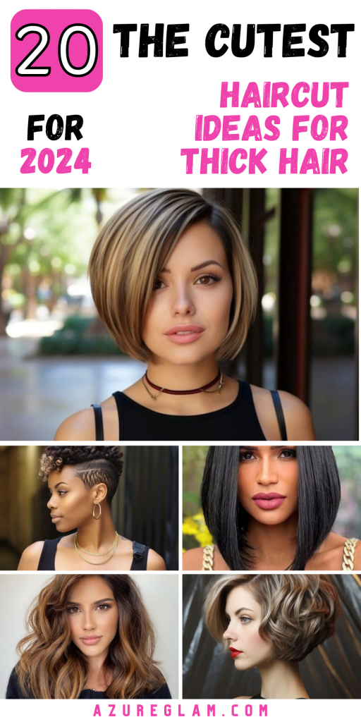 Chic 2024 Haircuts For Thick Hair: Styles For Every Season & Face Shape