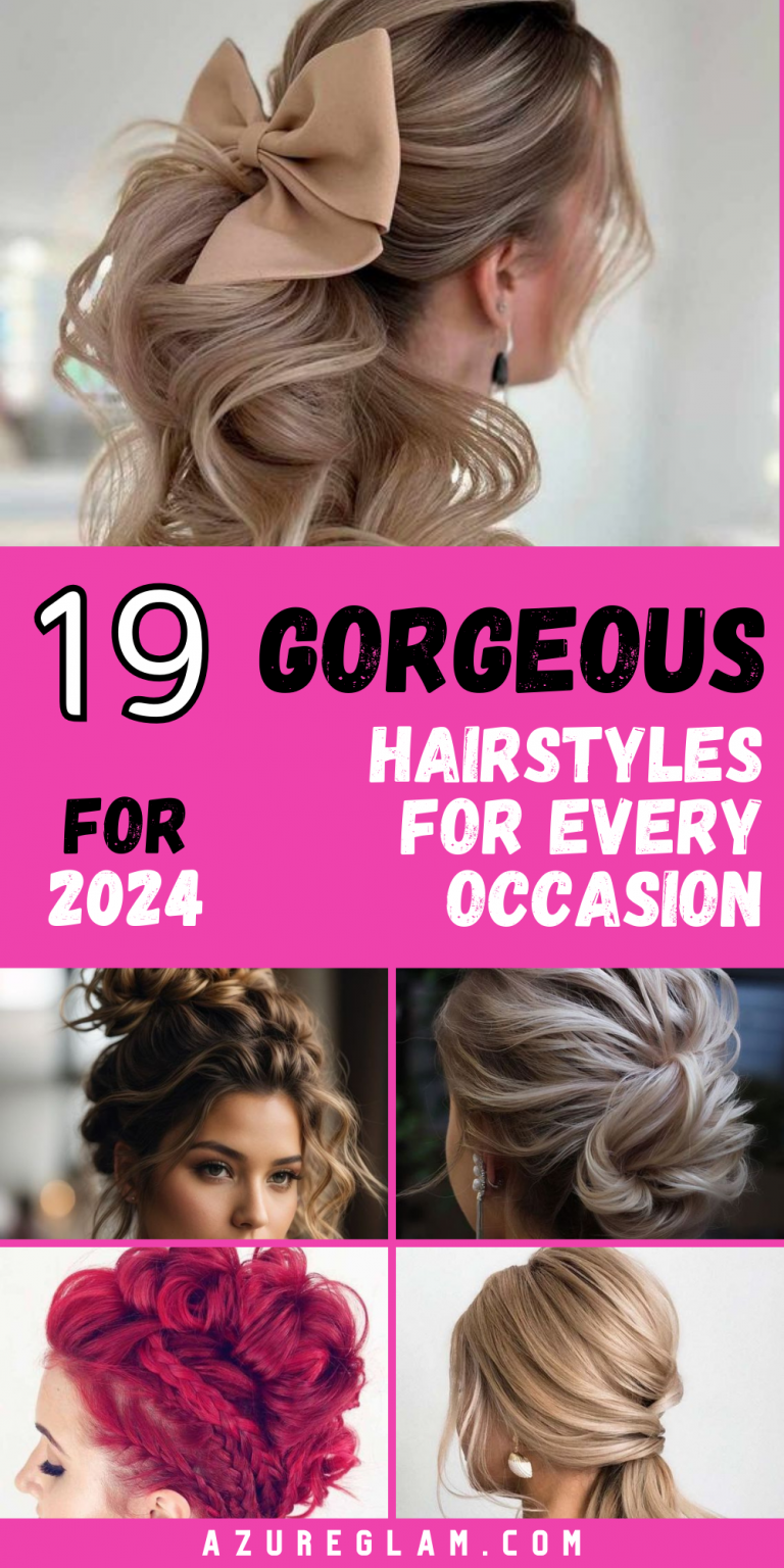 Top 2024 Hairstyles for Every Occasion: Glam, Casual & Formal Looks