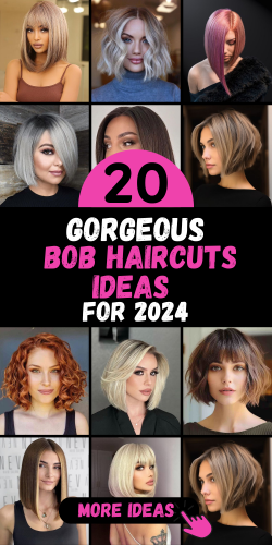 2024's Top 20 Bob Haircuts for Women: Trendy, Chic, and Flattering ...