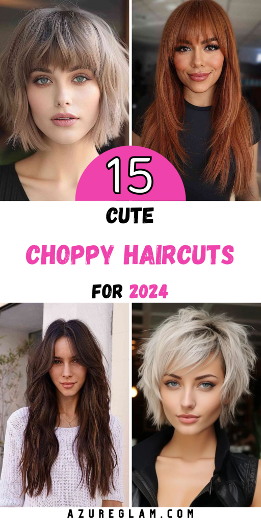 Trends 2024: Choppy Haircuts for All Hair Types and Lengths