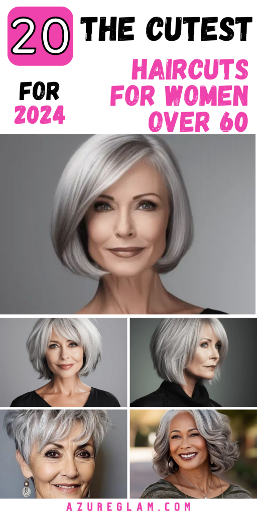 20 Haircuts for Women Over 60 in 2024: Timeless Styles for Confidence