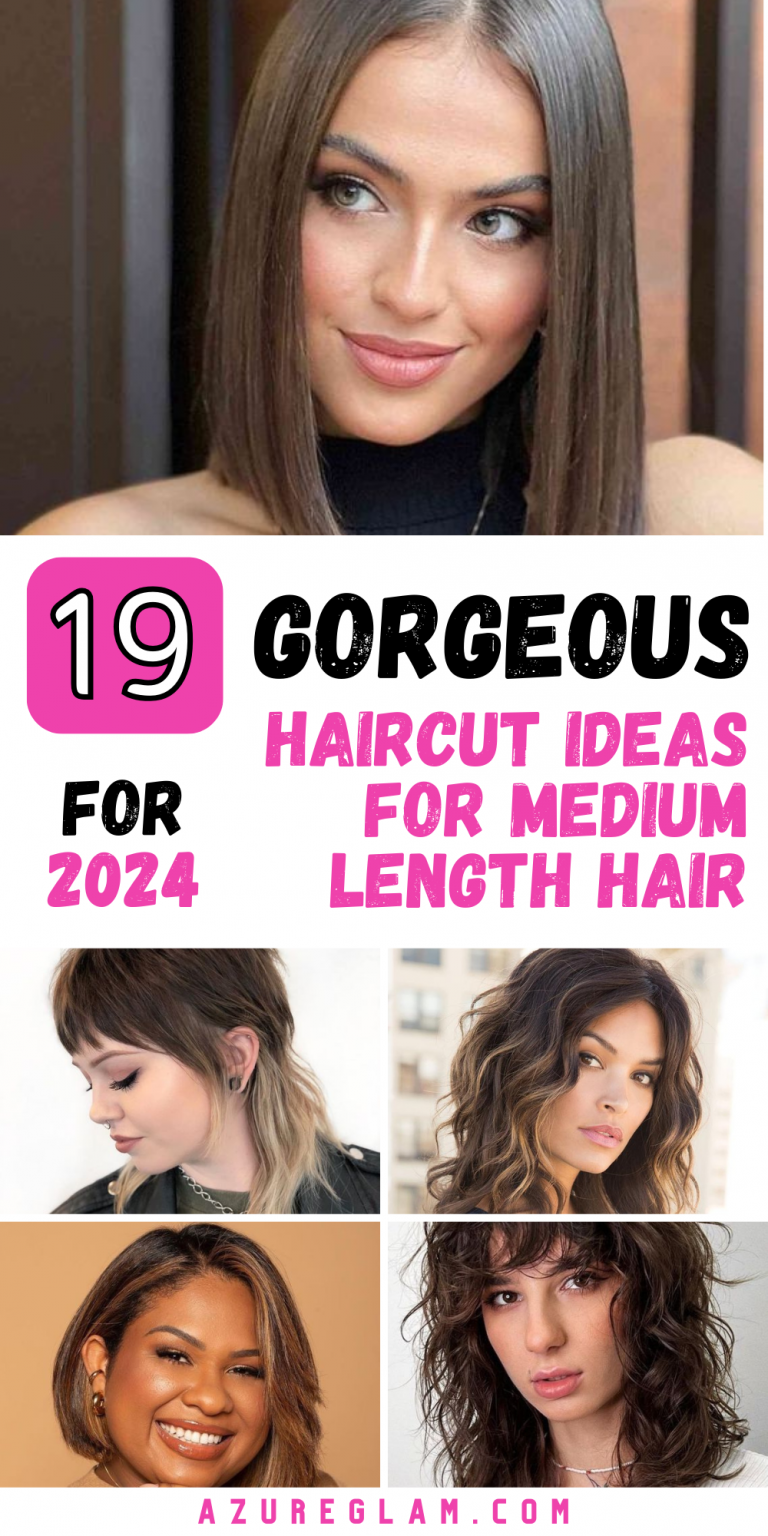 Top 19 Medium Length Haircut Ideas 2024: Trendy Styles for Men and Women