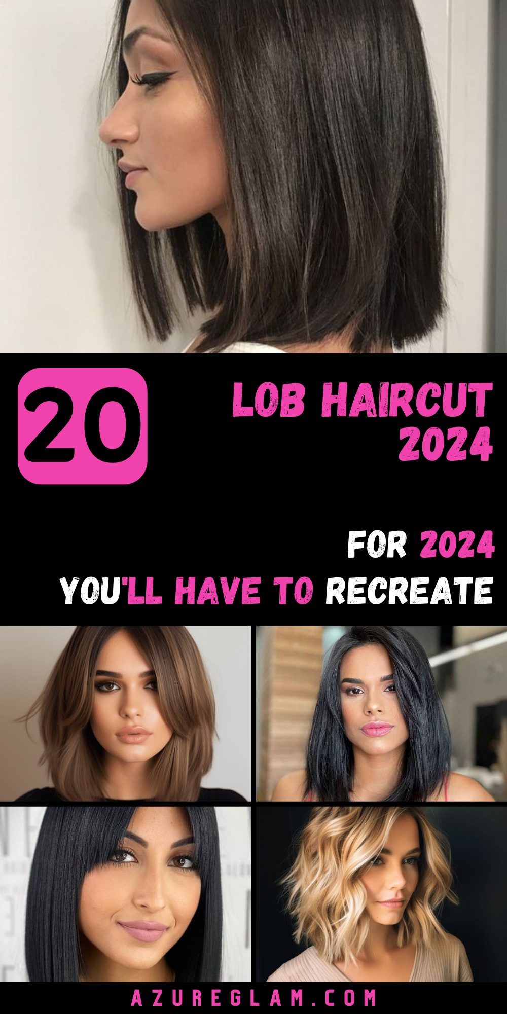 2024's Trendiest Lob Haircuts: Styles for Fine, Thick, Straight Hair & More