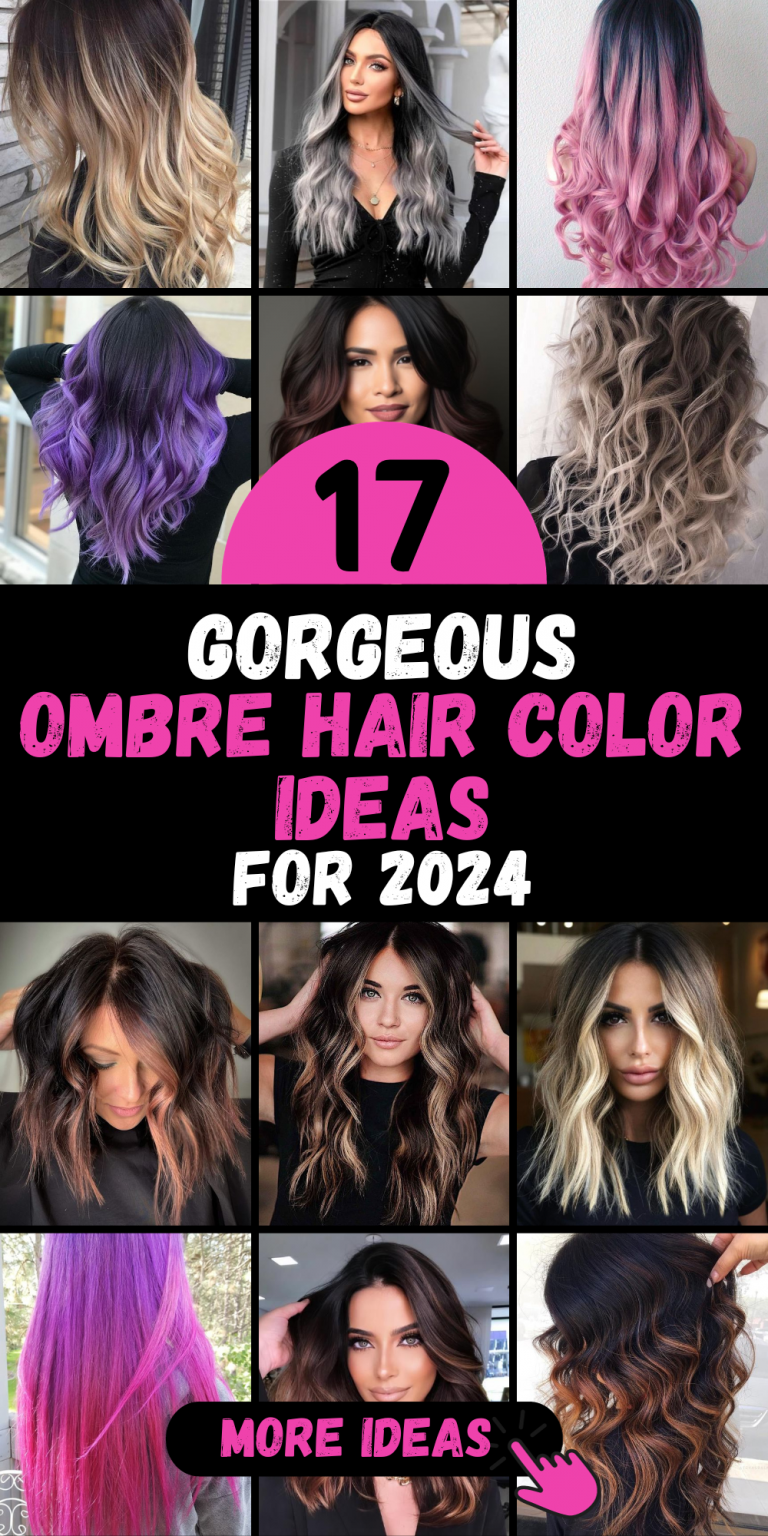 Discover 17 Stunning Ombre Hair Color 2024 Ideas Trends For Brunettes   Cute копия 29 768x1536 