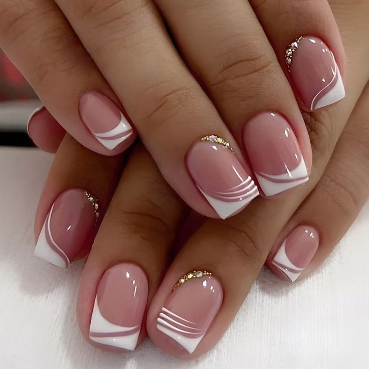 Top 15 Short White Summer Nails Ideas & Trends for 2024 - Ultimate