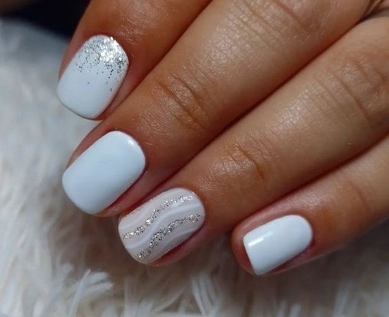 Top 15 Short White Summer Nails Ideas & Trends for 2024 - Ultimate