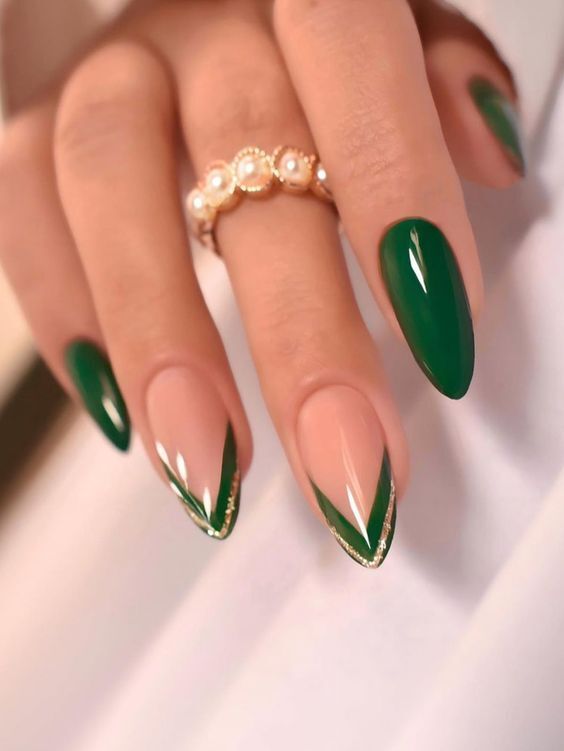 Freshen Up with Trendy Green Nail Art for Spring 2025