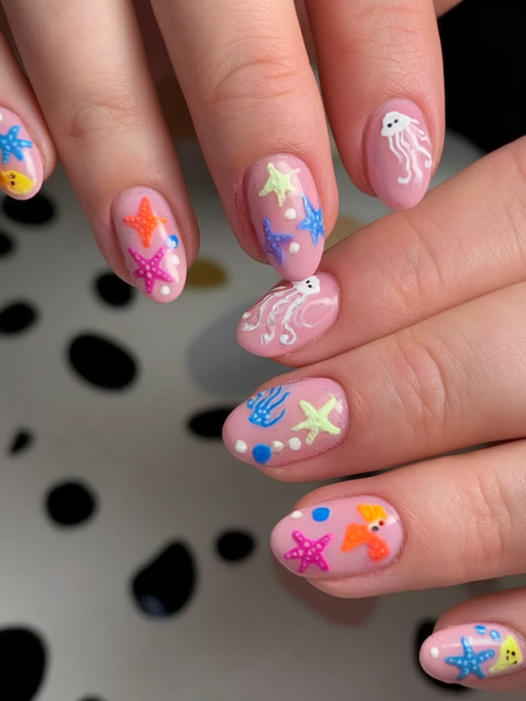 Ocean Nails 2025 With 22 Stunning Ideas Featuring Beach Waves And 