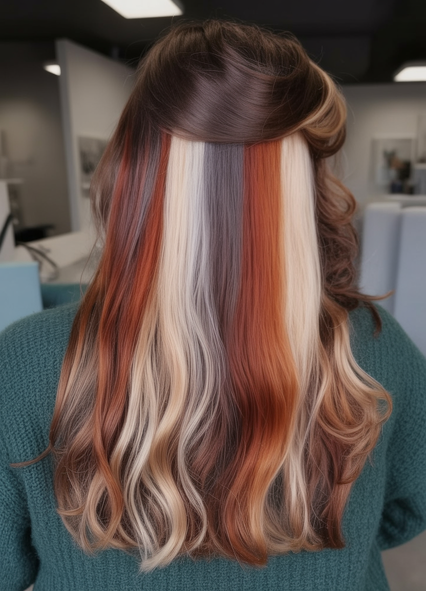 22 Calico Hair Ideas 2026 For Bold Color Hairstyles With Red Blonde 