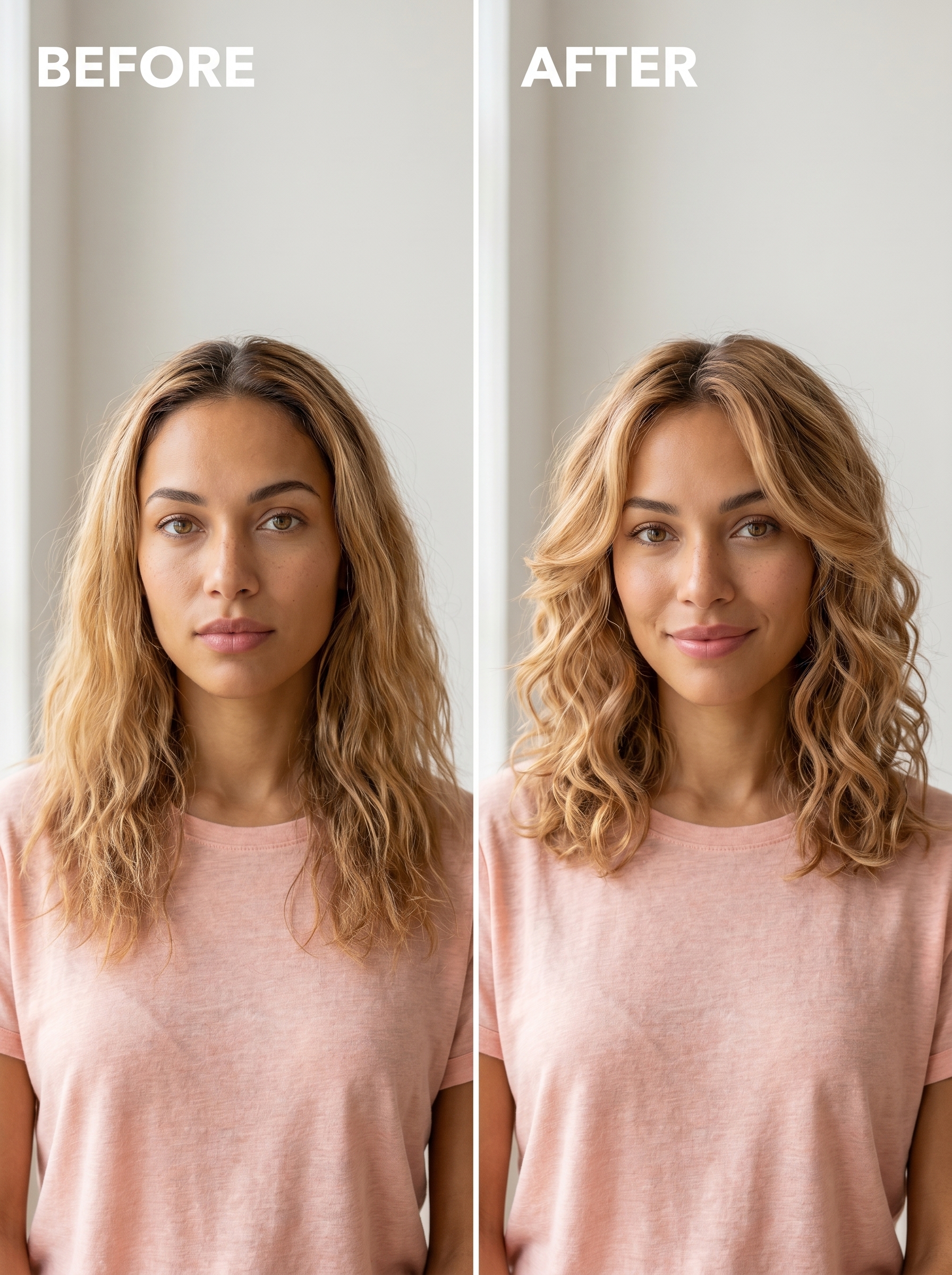 Effortless Airy Clavicle Cut for Summer 2026 An effortless clavicle cut in linen blonde, perfect for hairstyles summer medium hair 2026. This relaxed look is styled with an air-dry cream and UV protectant for casual beach days.