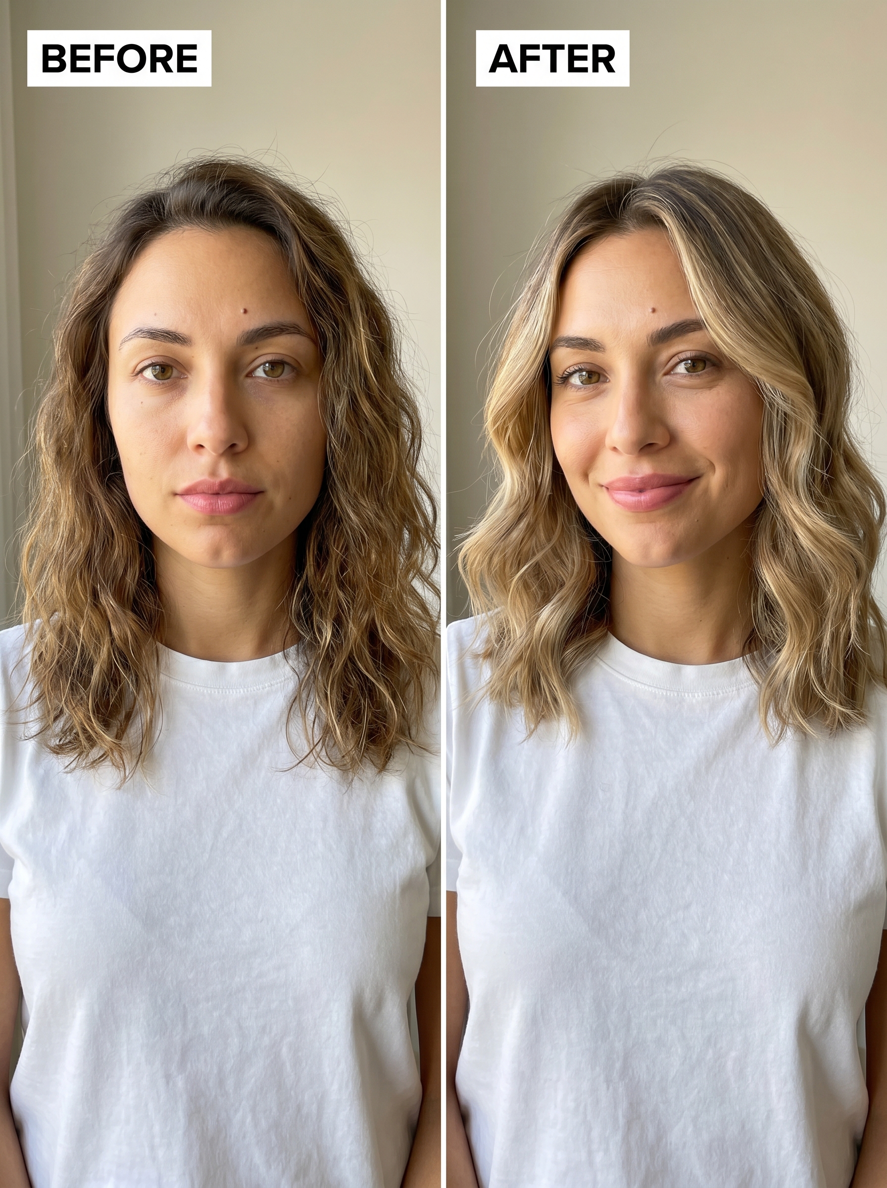 Refined Airy Clavicle Cut with Linen Blonde, an effortless choice for hairstyles summer medium hair 2026. This natural, 'Quiet Luxury' style is perfect for casual chic or beach days.