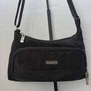 bag Baggallini Black Nylon Small Crossbody Bag With Adjustable Strap Etsy $30