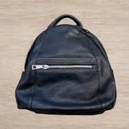 bag BP. Nordstrom Faux Leather Small Black Backpack Silver Hardware Everyday Bag eBay $16.99