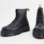 shoes Dr. Martens Women's Jadon Platform Vegan-Leather Boots ASOS $200