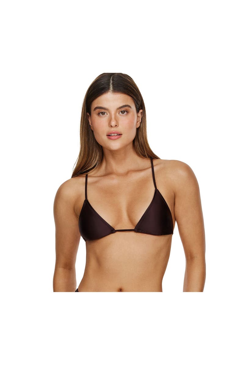 top Flirtt Gottex Women's Satin Touch Triangle Bikini Top Nordstrom $27.2