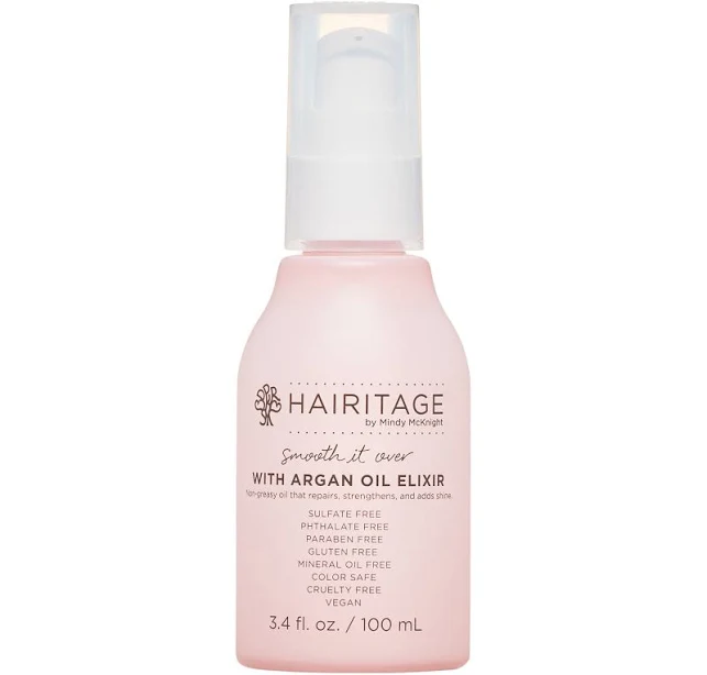 oil Hairitage Smooth It Over Argan Oil Elixir Walmart $8.94