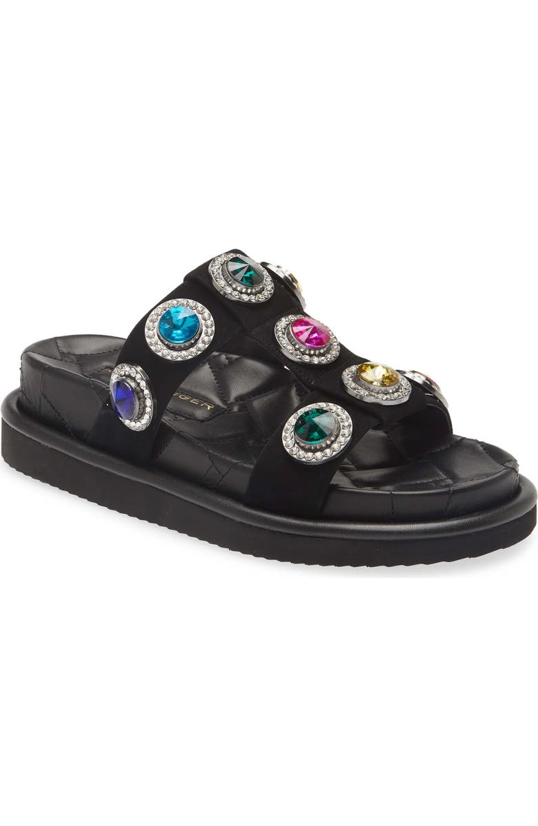 shoes KG Kurt Geiger Orson Crystal Slide Sandal Nordstrom $150