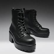 shoes Koi Melbourne Chunky Military Lace-Up Boots KOI Footwear Official $89