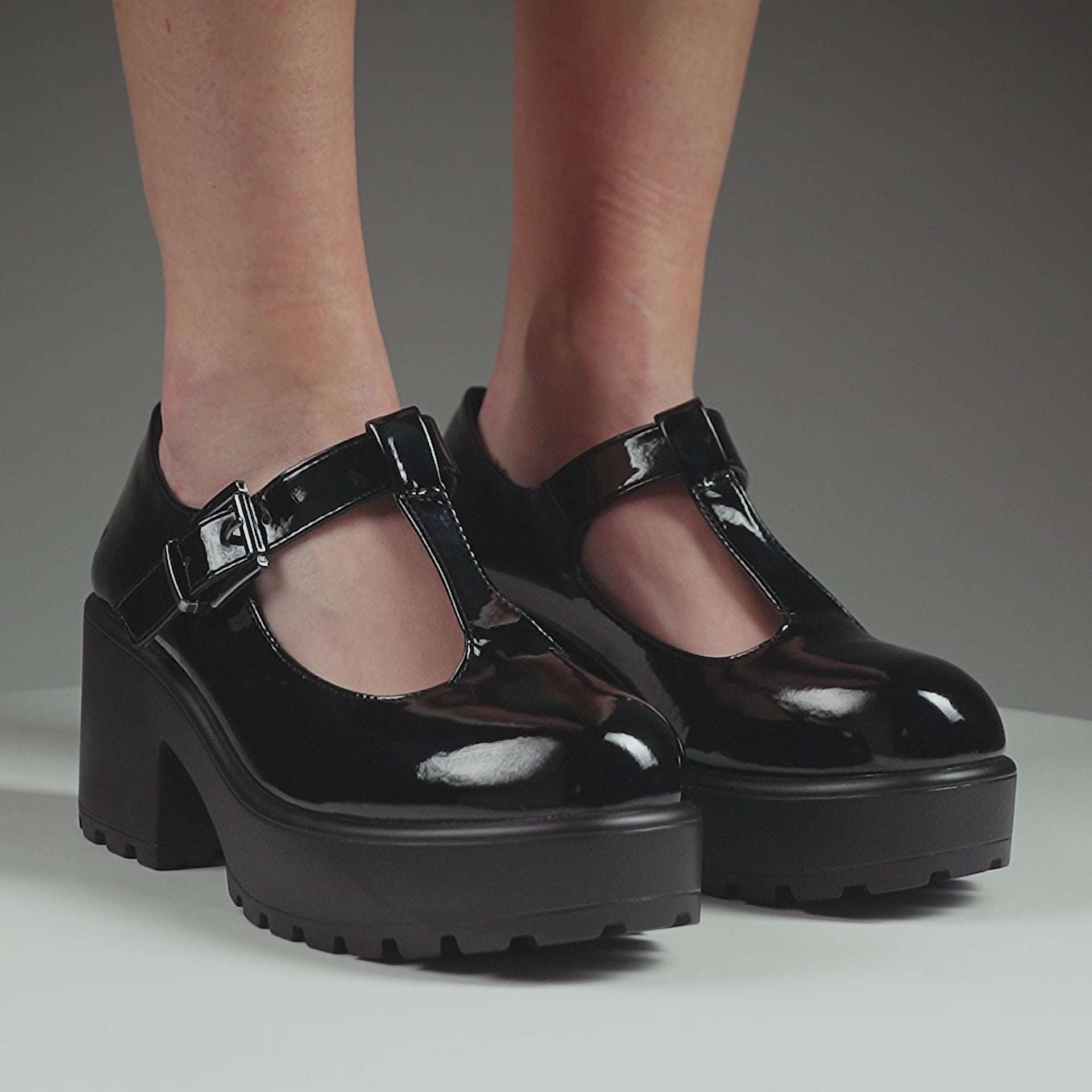 shoes Koi Sai Chunky Platform Mary Jane Shoes KOI Footwear Official $73