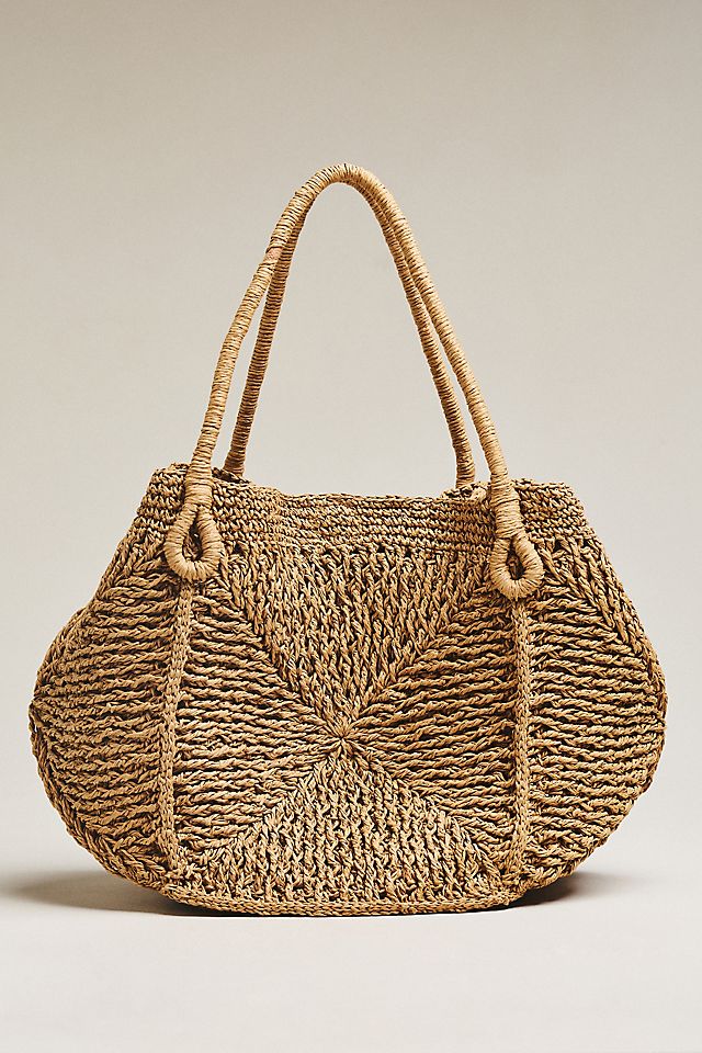 bag L*Space Paloma Beach Raffia Tote Bag Anthropologie $180