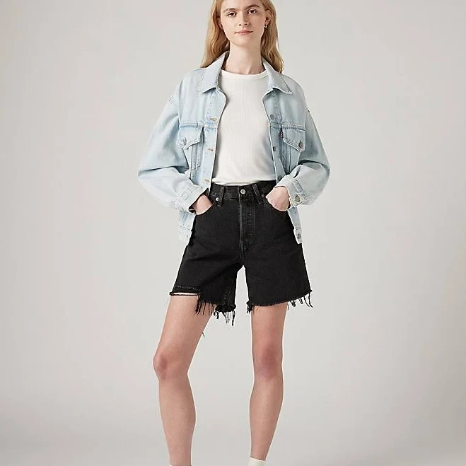 shorts Levi's 501 Mid Thigh Women's Shorts Levi's $31.98