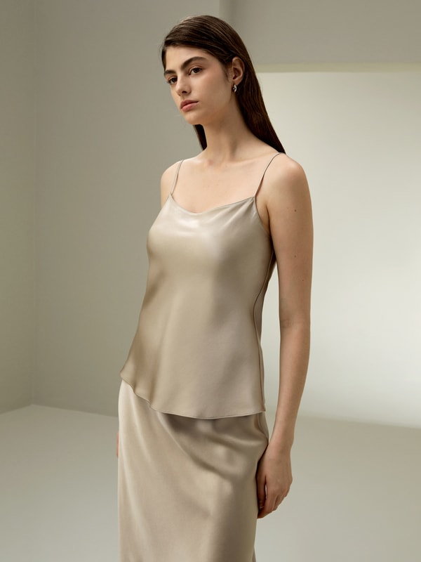 top Lilysilk Women's Double-Faced Silk Charmeuse Camisole LilySilk $109