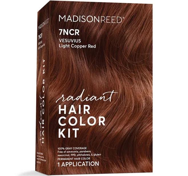 at_home_color_kit Madison Reed Vesuvius Red Hair Dye 7NCR Light Spicy Copper Red Madison Reed $35