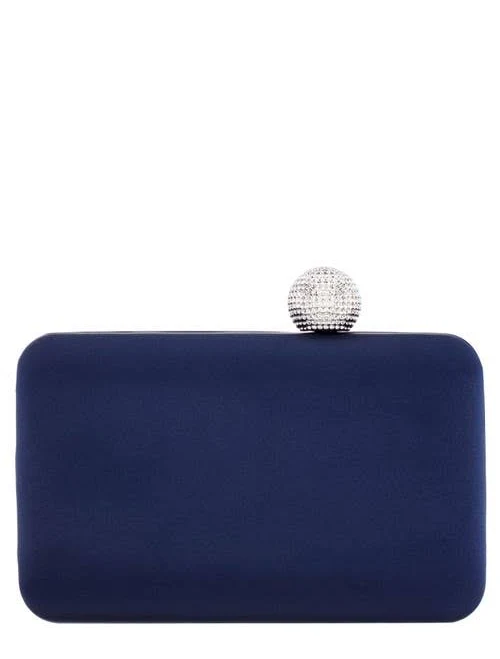 bag Nina Women's Kimberly Crystal Clasp Satin Minaudiere Clutch Nordstrom $88