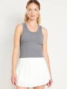 top Old Navy Women's Exhale Seamless Fitted Rib Tank Old Navy $10