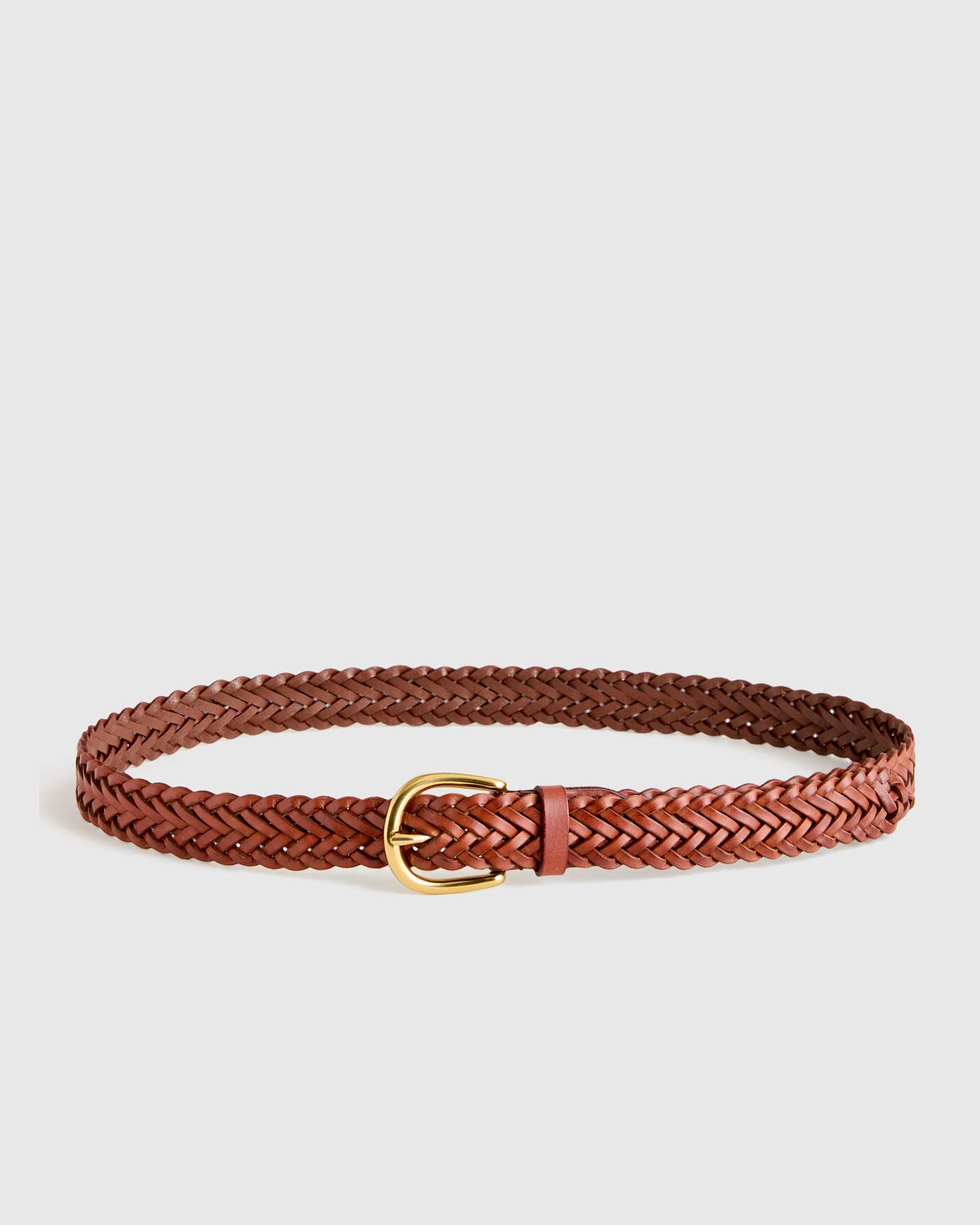 accessory Quince Women's Josie European Leather Braided Belt Quince $49.9