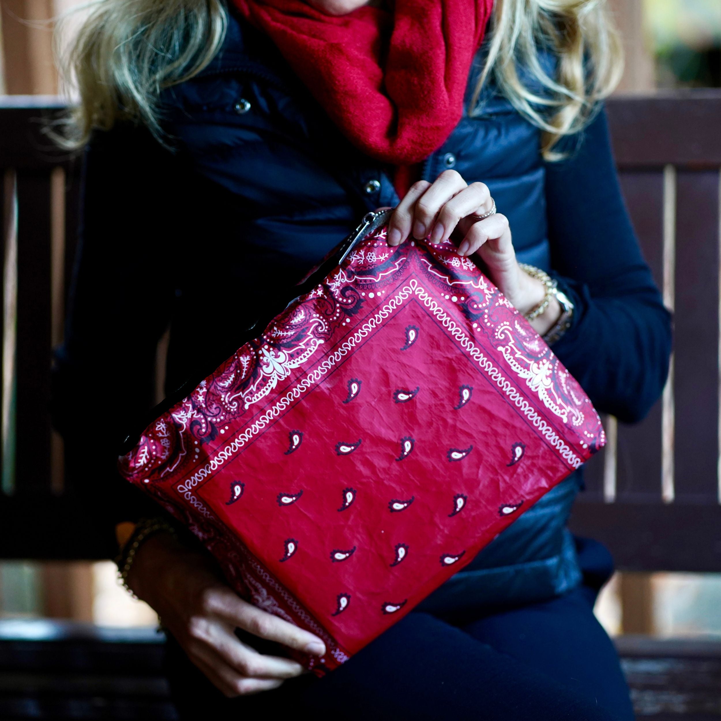 bag Red Bandana - Fanny Pack The Rockies Collection $34.95