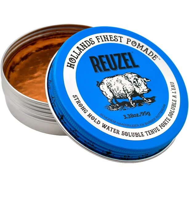 high_gloss_pomade Reuzel Blue Pomade Strong Hold Reuzel $11