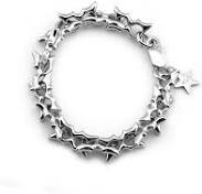 accessory Stainless Steel Spiked Cyber Link Bracelet Personal Fears $79.99