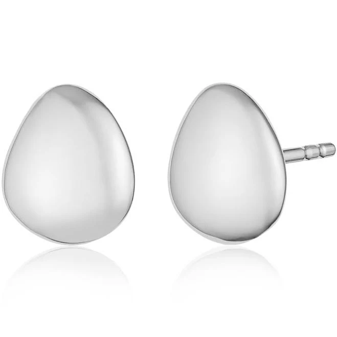 accessory Sterling Silver Nura Small Pebble Stud Earrings Monica Vinader $148