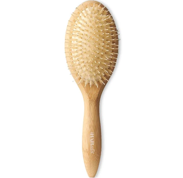 tool The Hair Edit Glossifier Boar Bristle Bamboo Hair Brush Walmart $15.97