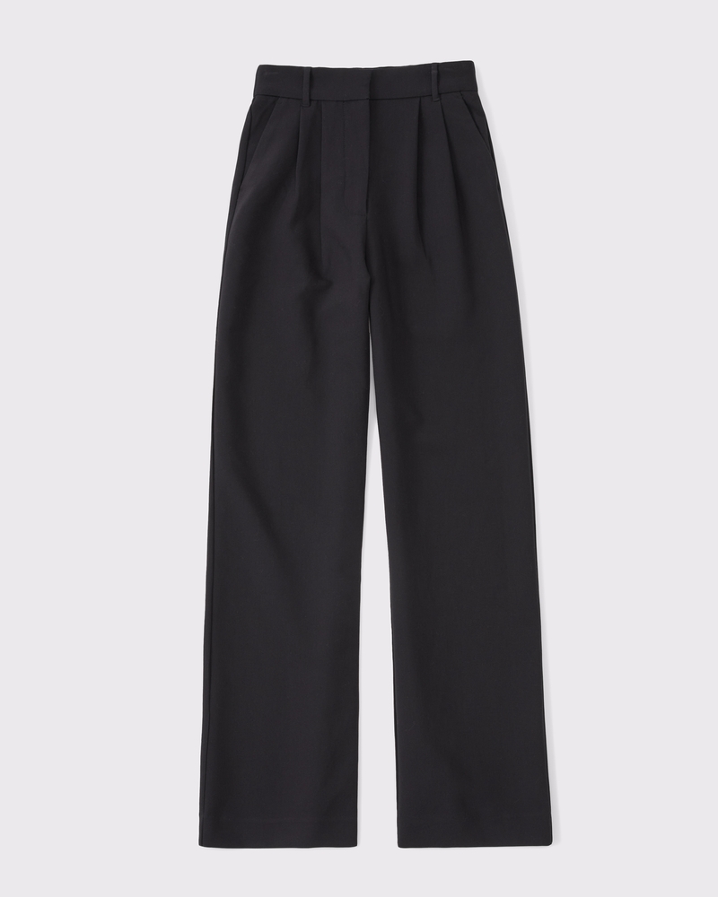 pants Women's Abercrombie & Fitch A&F Sloane Tailored Wide Leg Pant Abercrombie & Fitch $90