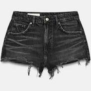 shorts Zara Trf Ripped High-Waisted Denim Shorts Zara USA $45.9