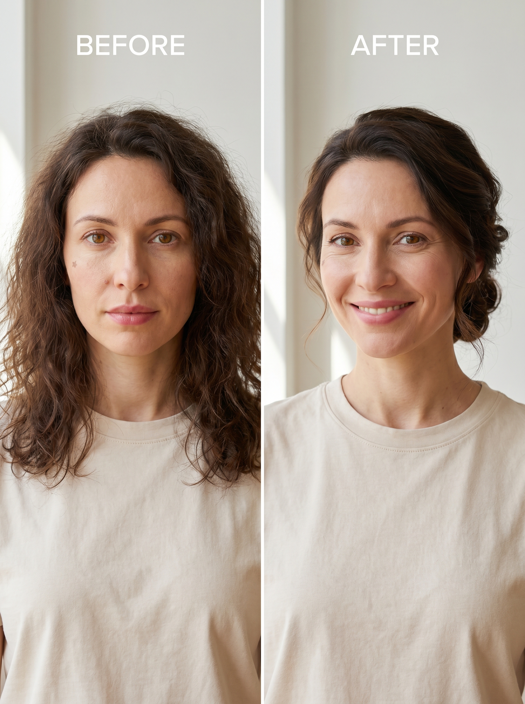 Elegant Nape-Knot Chignon: Simple Summer Hairstyles 2026 Elegant Nape-Knot Chignon, a sophisticated example of simple summer hairstyles 2026. Perfect for work, date night, or formal events.
