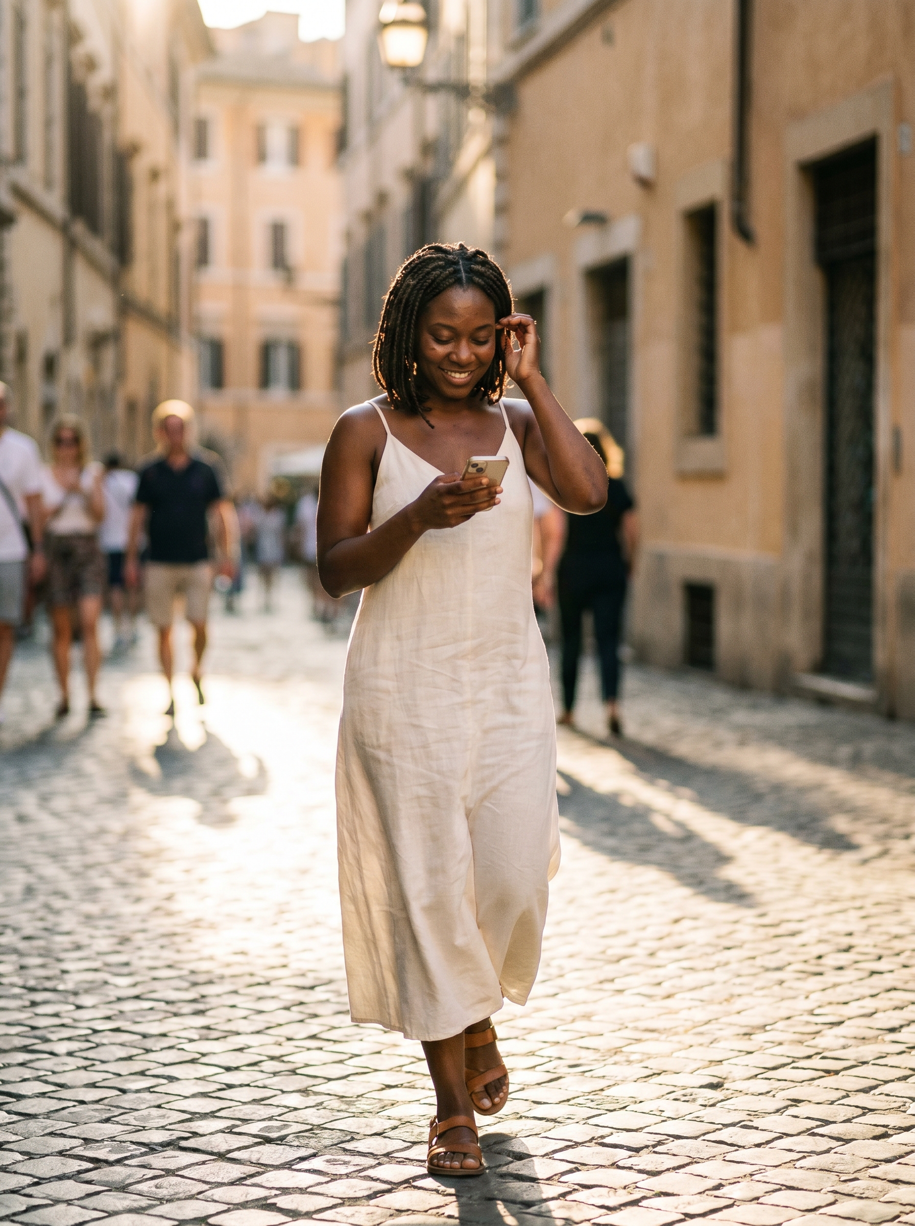 Trendy Bora Bora Boho Bob featuring stitch braiding, a relaxed and vacation-ready style for summer hairstyles black women 2026. Perfect for humid climates, offering a bohemian vibe.