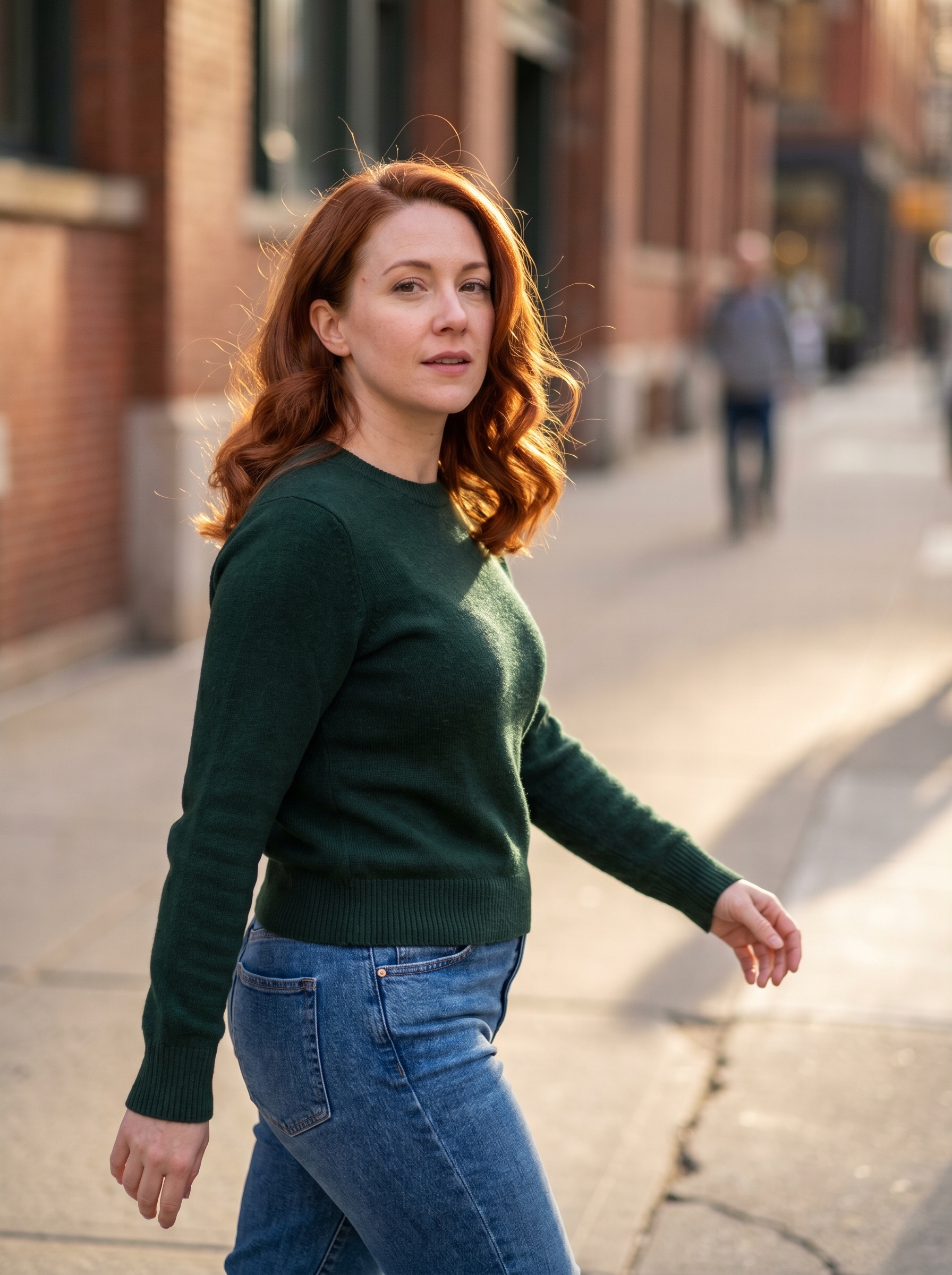 Glamorous Retro Riviera Waves: Summer Red Hair Looks 2026 Sophisticated 'Retro Riviera Waves' in 'Glazed Strawberry' red for summer red hair looks 2026. This high-shine style is ideal for date night or vacation.