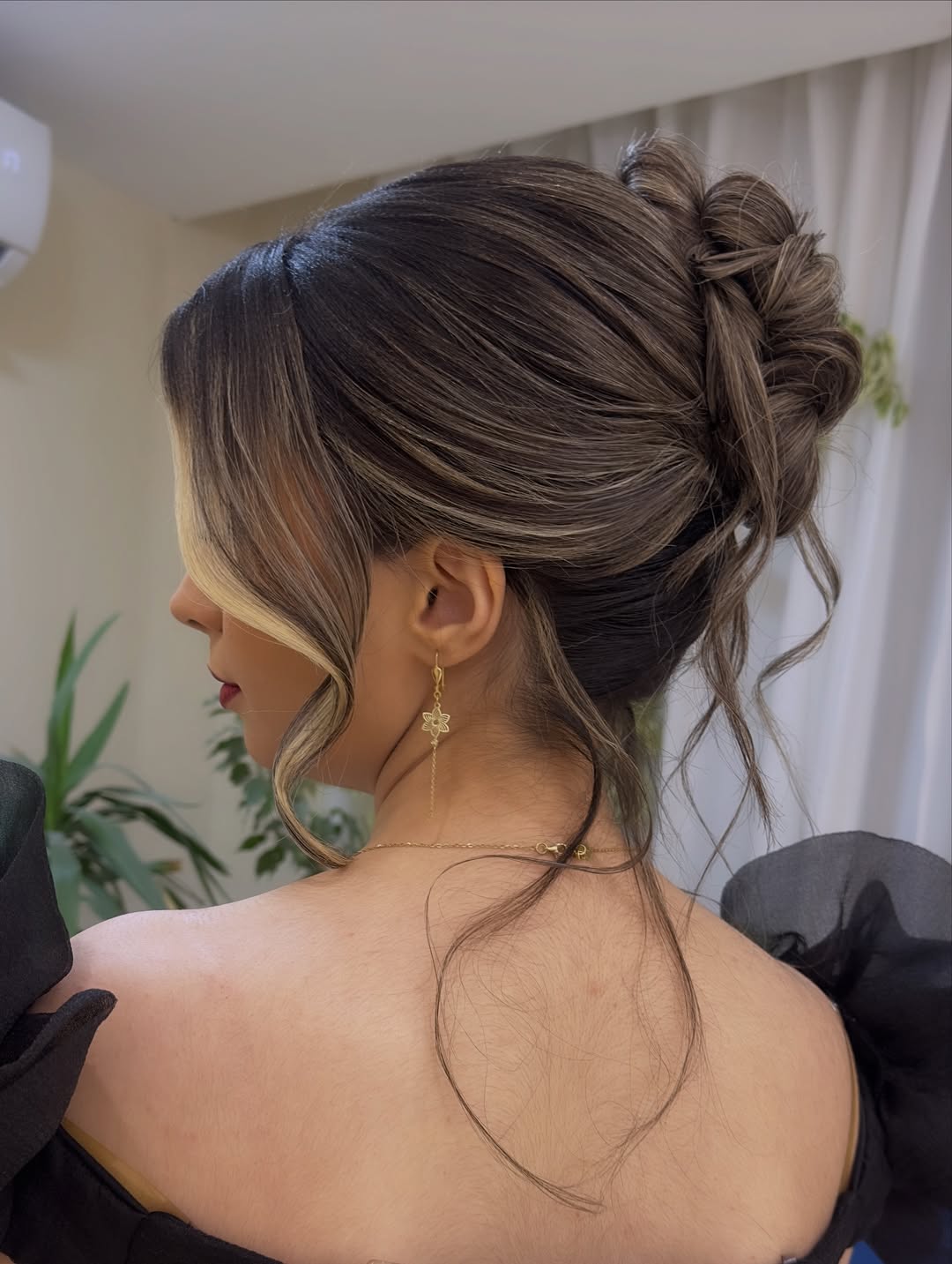 Romantic Wispy Updo