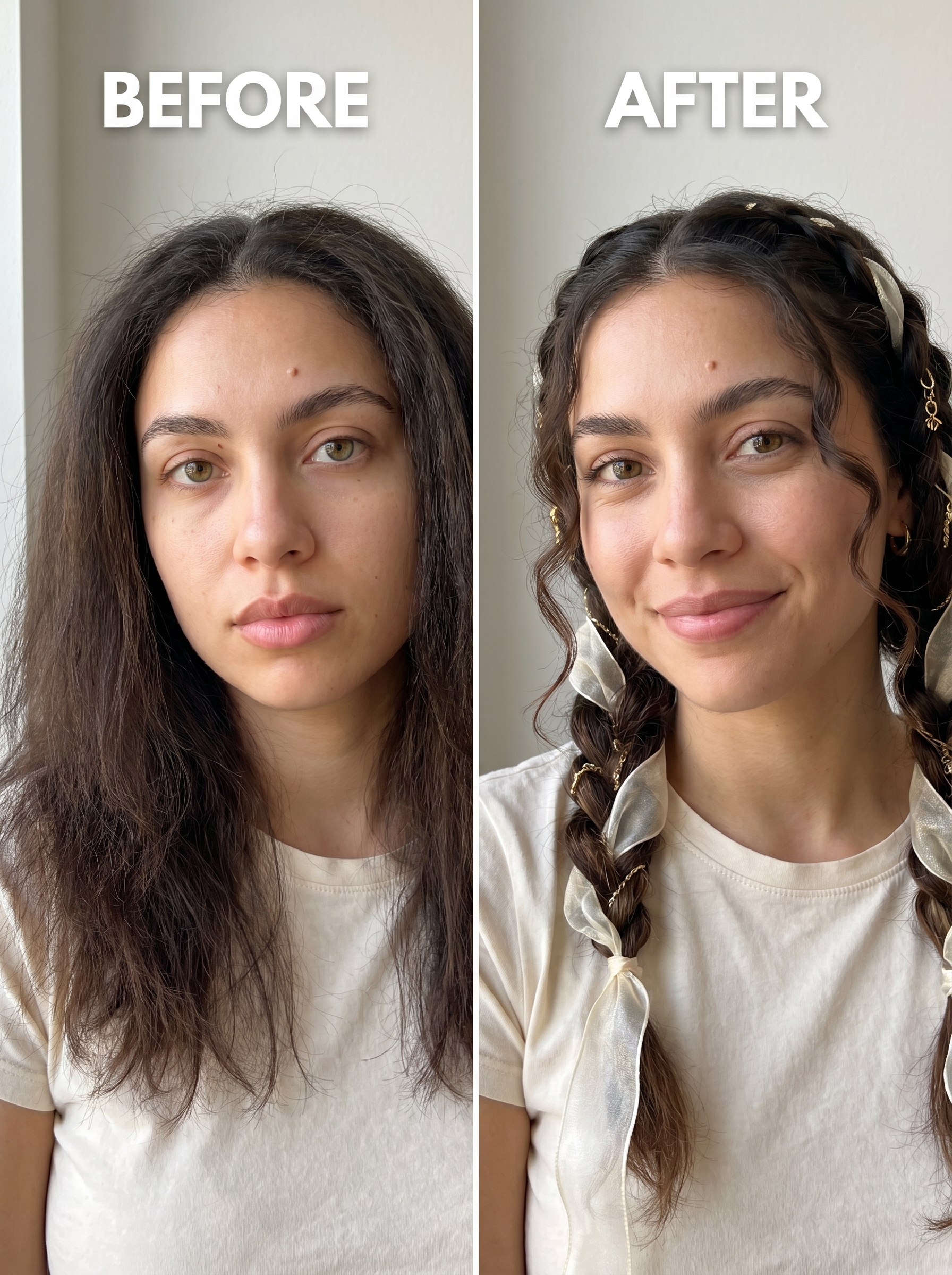 summer wedding hairstyle ideas 2026 - Ethereal Garden Braids with S-Waves outfit idea