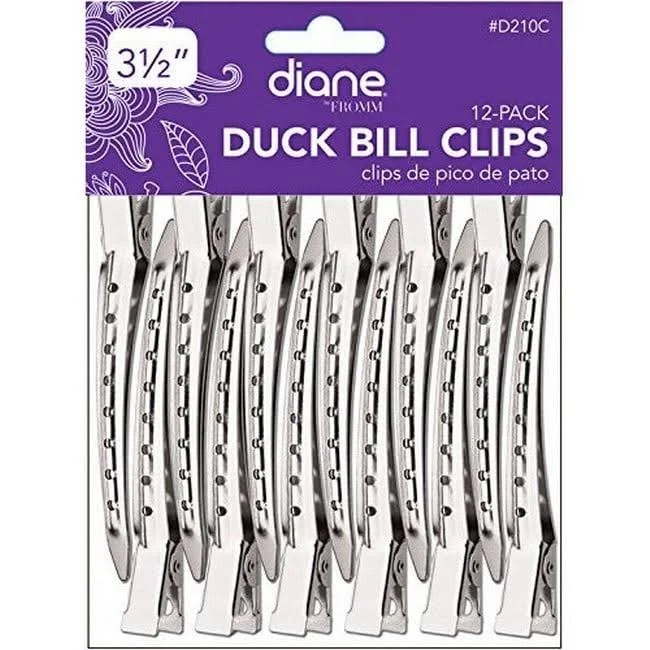tool Diane Duck Bill Clips (12 Pack) BeautyPlusSalon.com $3.19