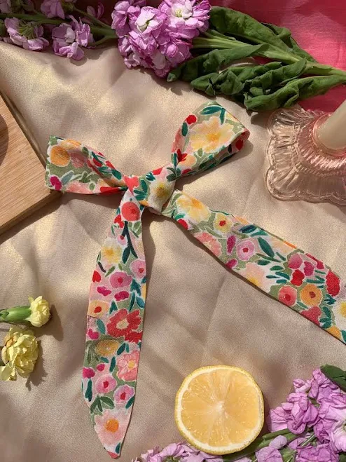 accessory Silk Crepe de Chine Hair Ribbon Etsy - Seller $22.75