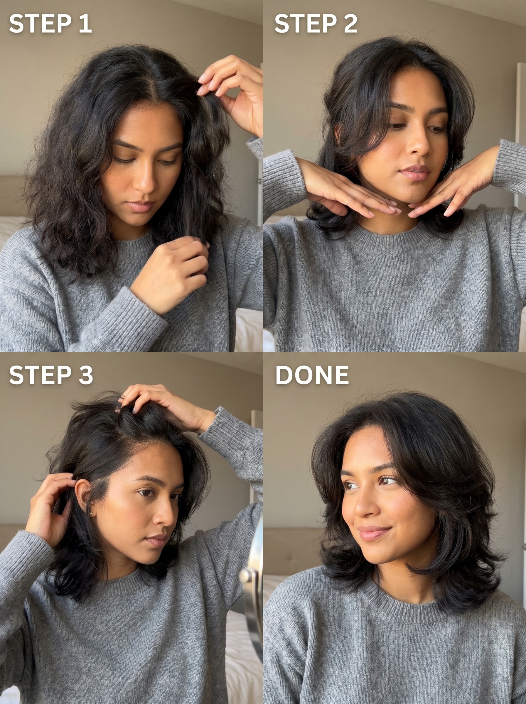 Airy Shullet Apricot Crush: Soft Hair Ideas Summer 2026 Edgy Airy Shullet with Apricot Crush tones, featuring soft copper color and playful waves. An ideal soft hair ideas summer 2026 for social events.