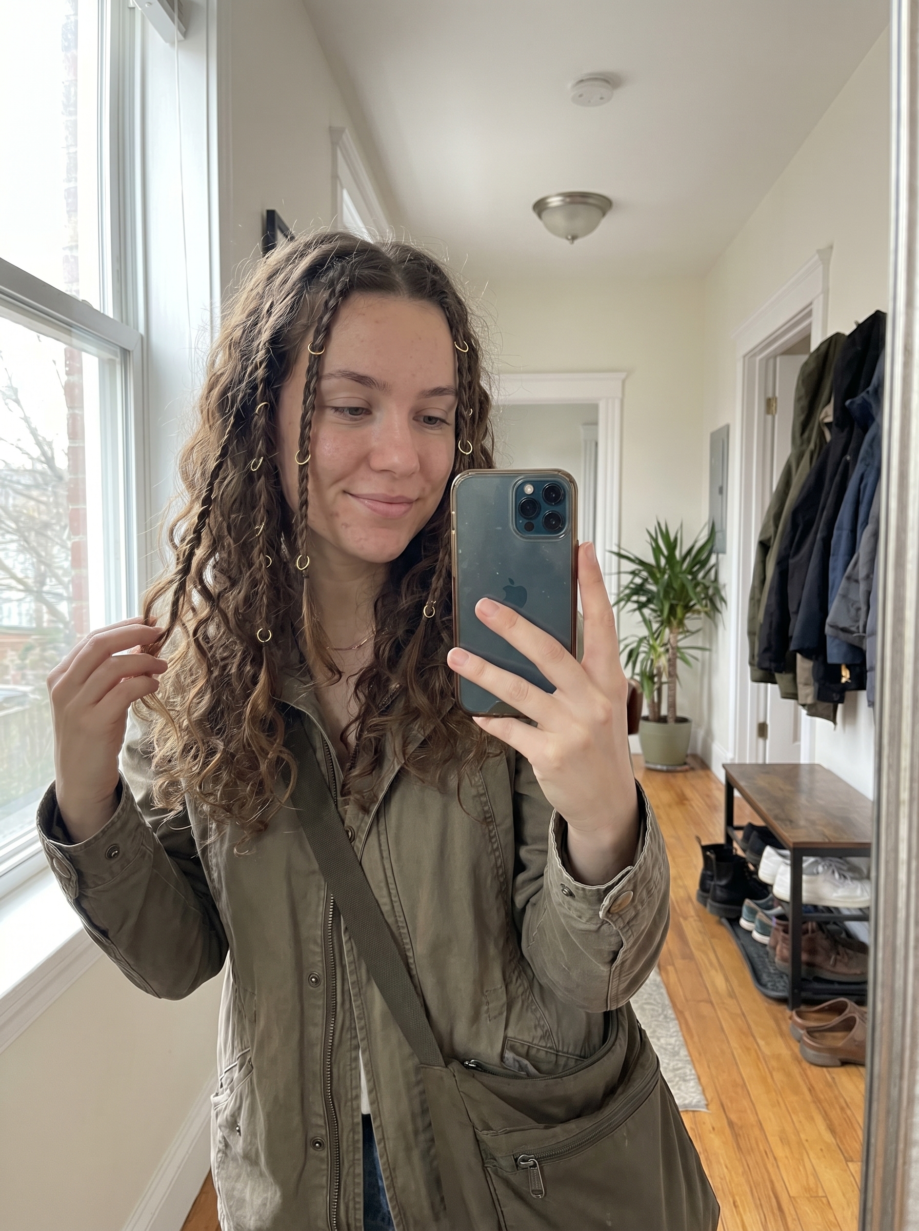Scandi-Boho Braided Tendrils — summer hair curly ideas 2026 inspiration